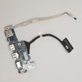 Dell Latitude 3410 USB Audio Kartenleser I/O Board mit Kabel