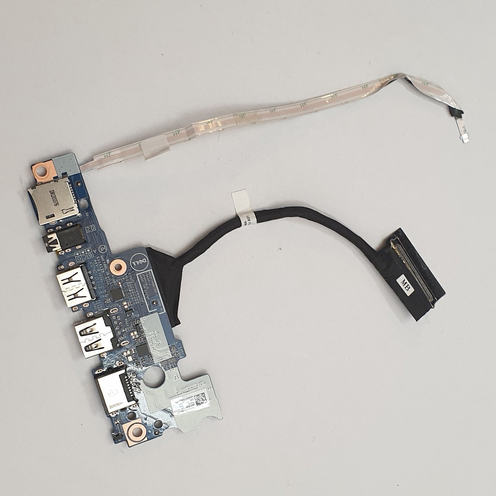 Dell Latitude 3410 USB Audio Kartenleser I/O Board mit Kabel
