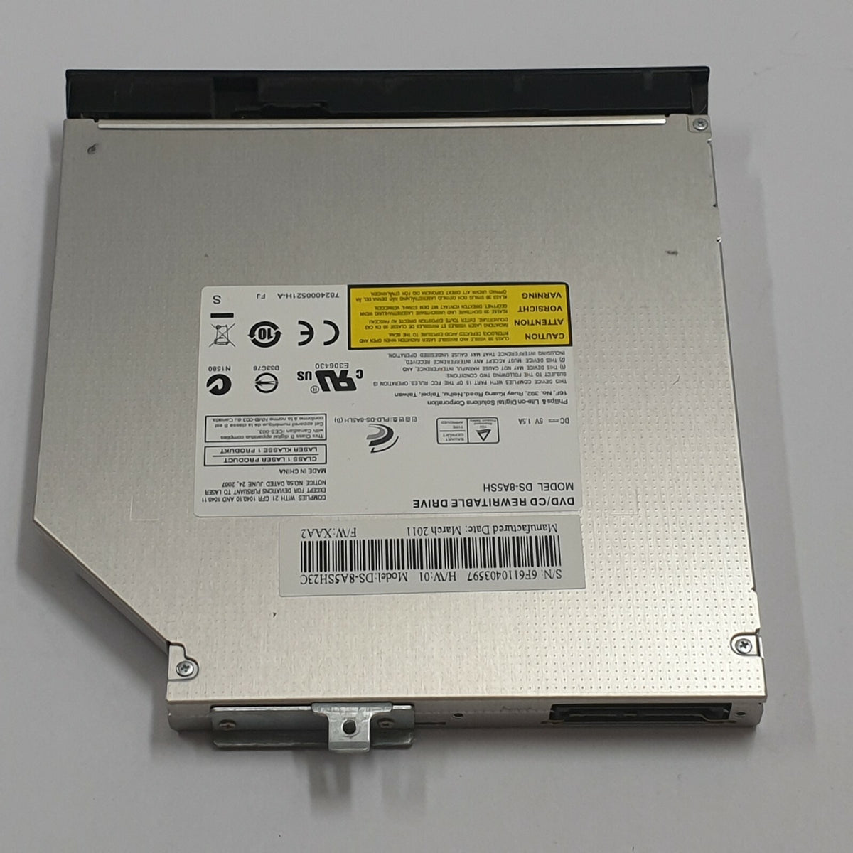 Asus K43E DVD Laufwerk mit Blende Brenner CD DVD RW Drive DS 8A5SH