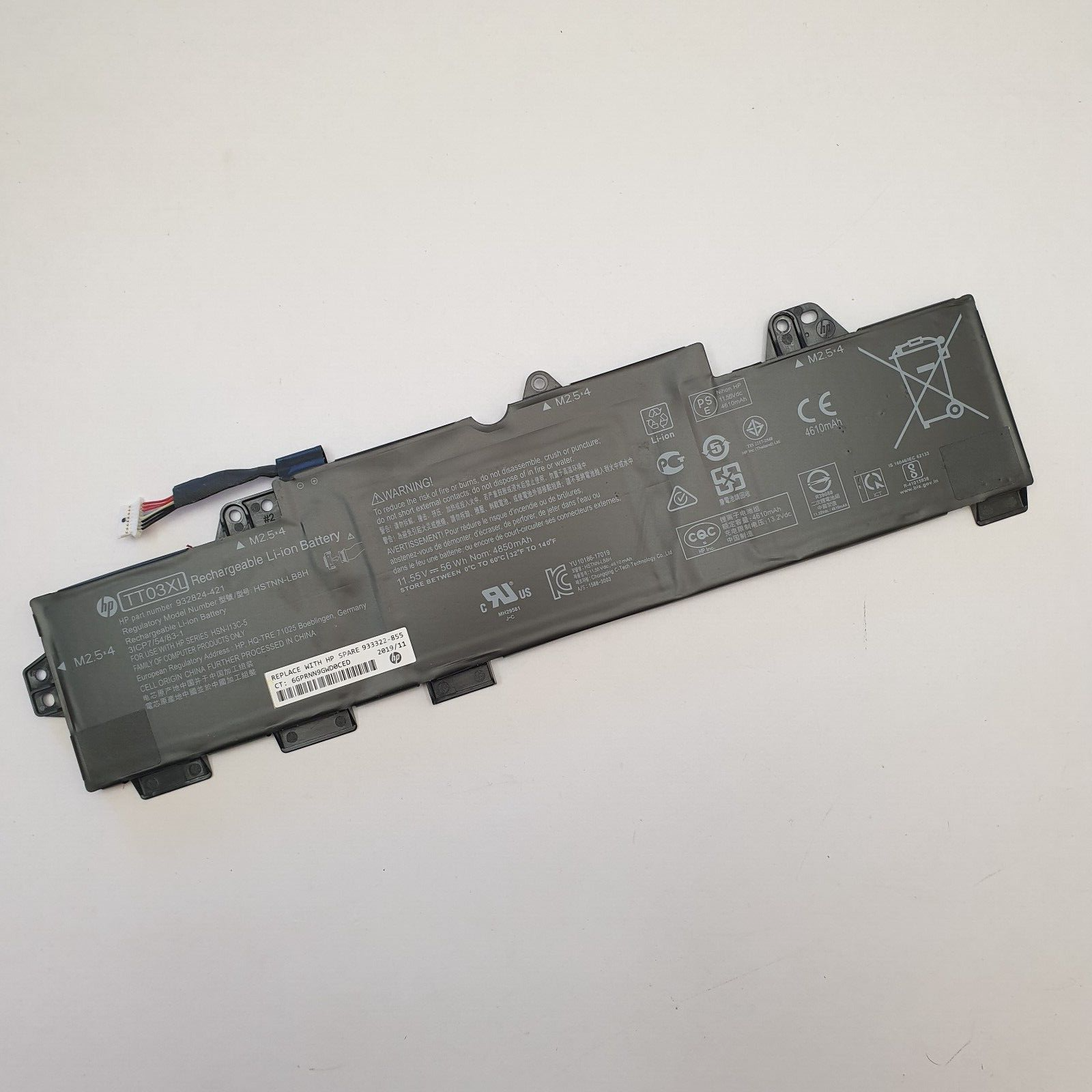 HP EliteBook 850 G6 Original Akku 4610 mAh Li-ion Battery Pack