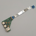 Asus Eee PC 1225B USB Audio Board I/O Platine mit Kabel