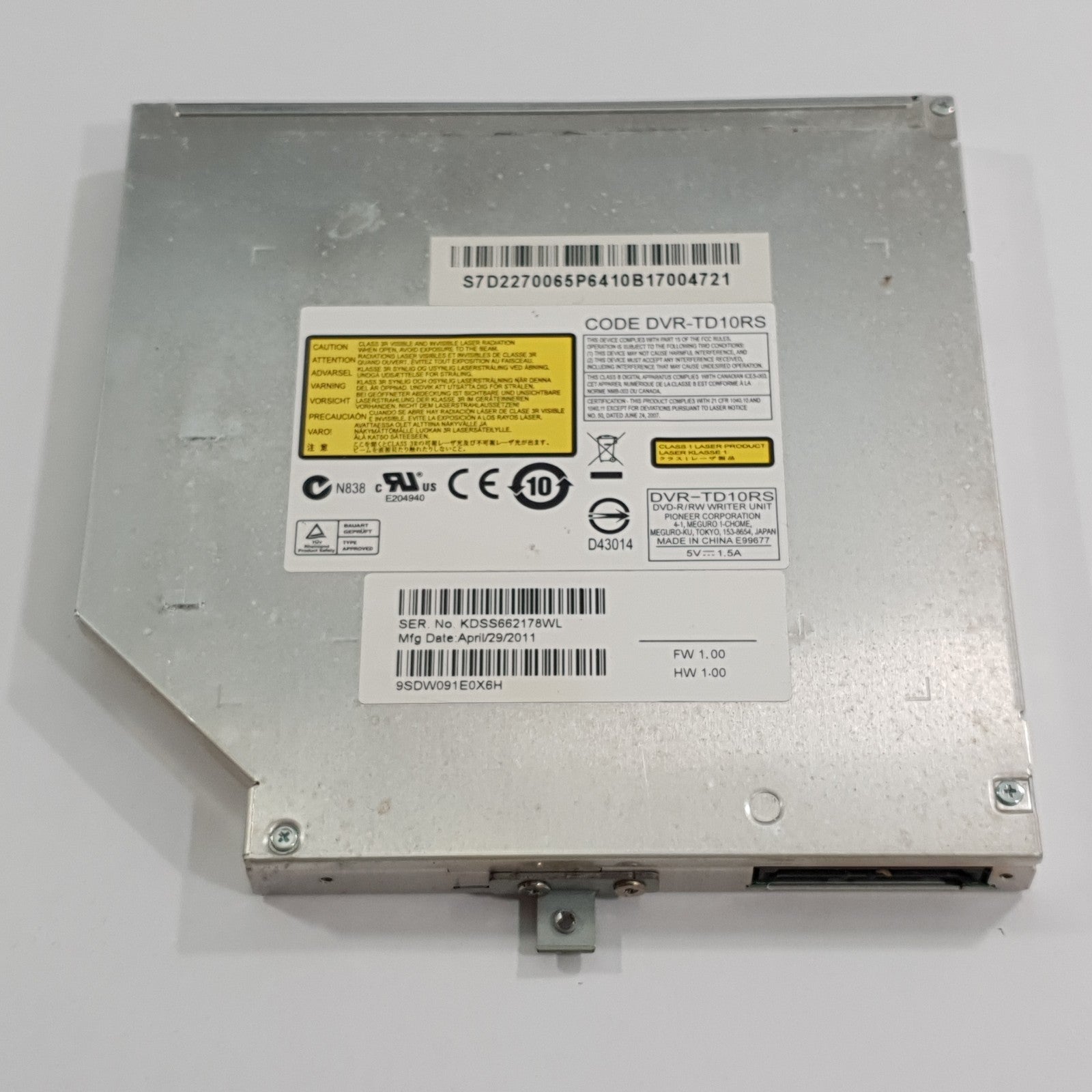MSI GE620 MS-16G5 DVD Laufwerk ohne MSI GE620 MS-16G5 DVD Laufwerk Brenner – Bild 2