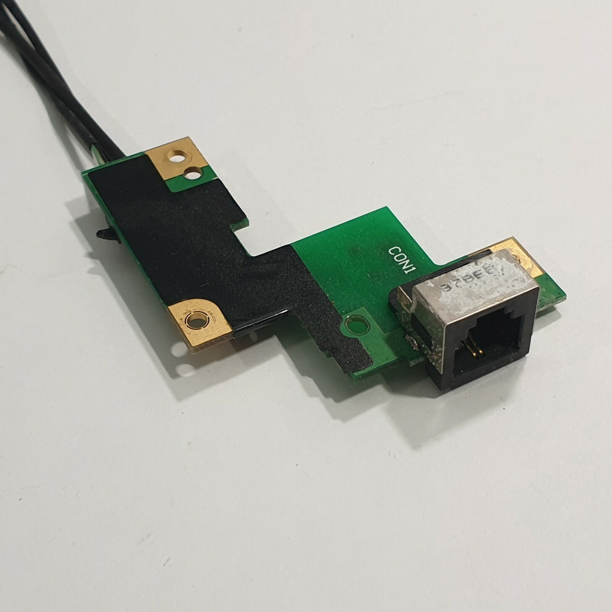 Lenovo ThinkPad W500 Modem Buchse mit Kabel RJ11 Anschluss Platine