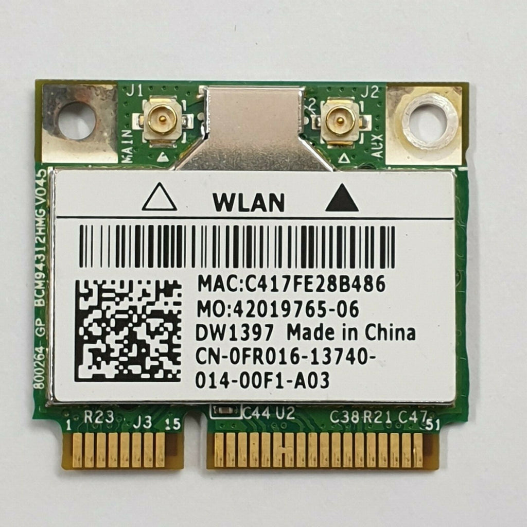 WLAN Karte DW1397 Wifi Card Wireless Dell DW1397 Wifi Card Wireless BCM94312HMG