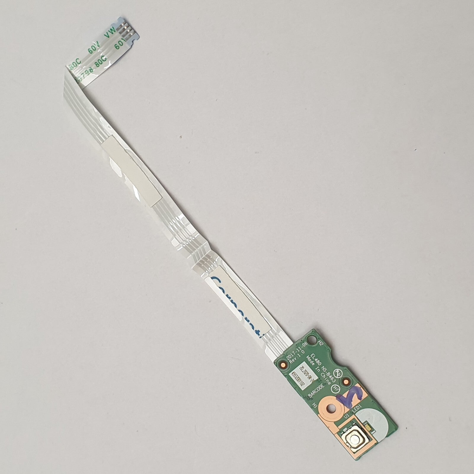 Lenovo ThinkPad L490 Powerbutton Board mit Kabel Start Ein Aus Schalter Switch