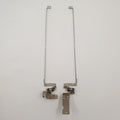 Acer Aspire 7750 Displayscharniere Leisten L+R Scharnier Set Links Rechts Hinge