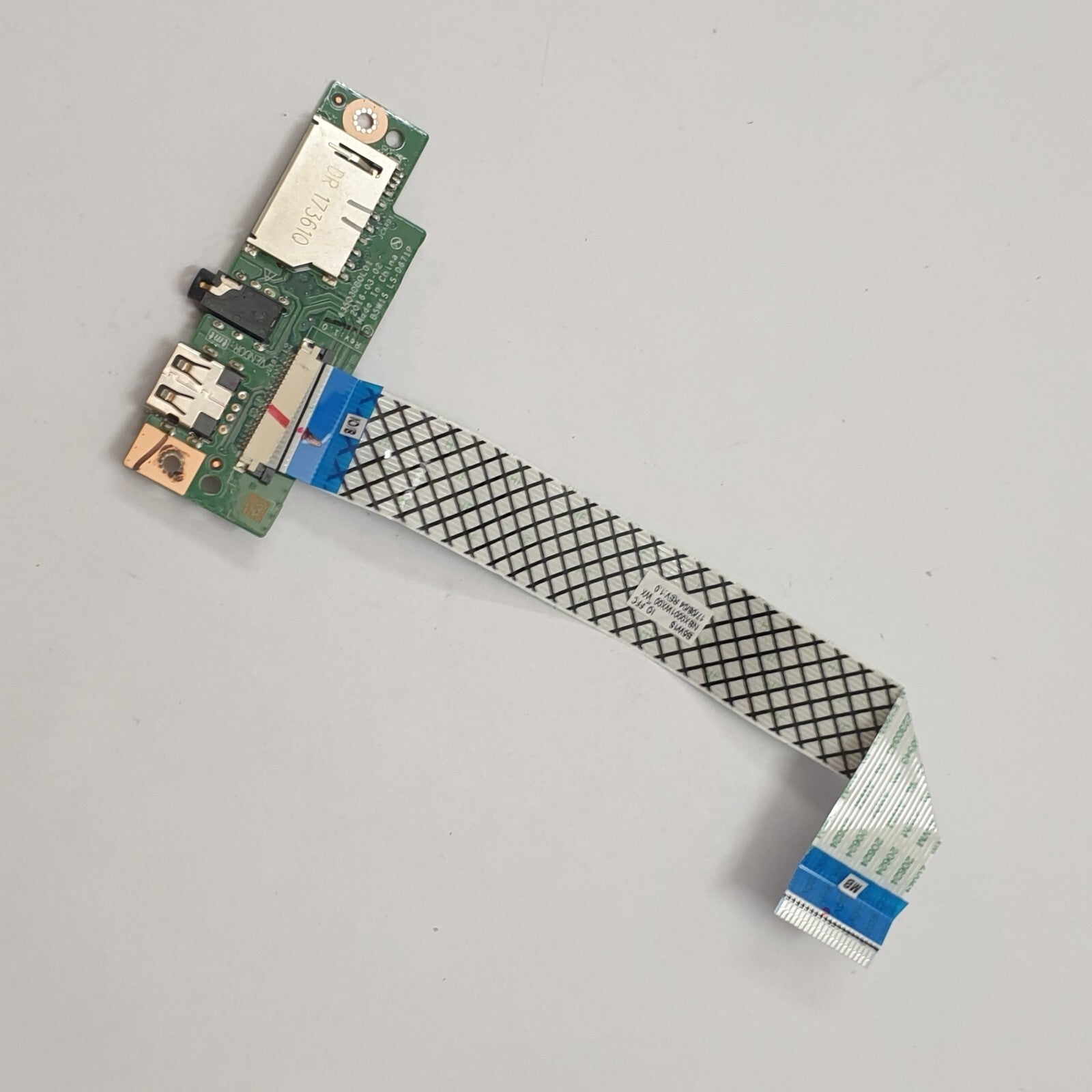 Acer Extensa 5240 USB Audio Kartenleser Board mit Flachbandkabel