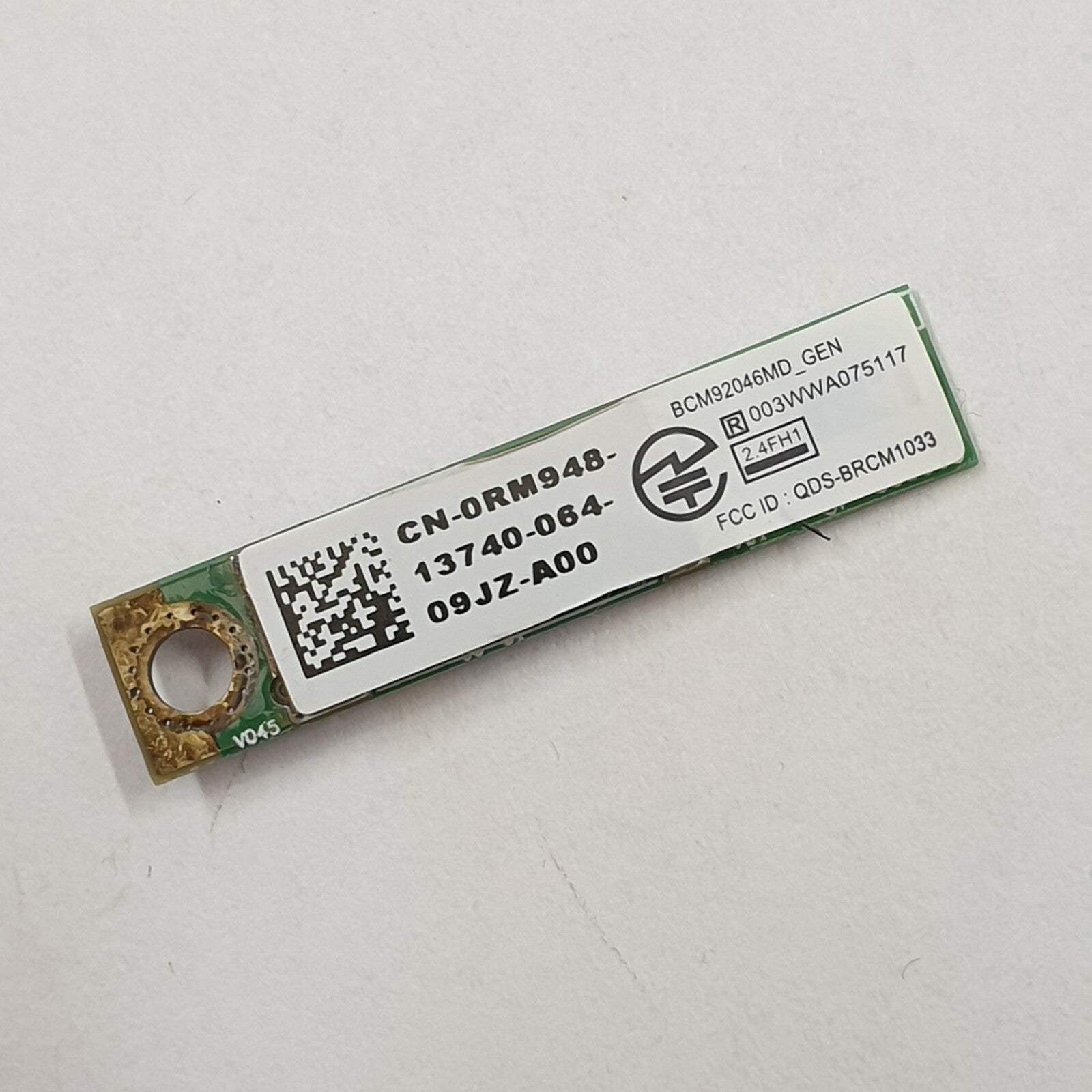 Dell Inspiron N5010 Bluetooth Modul BCM92046MD GEN Wireless Karte
