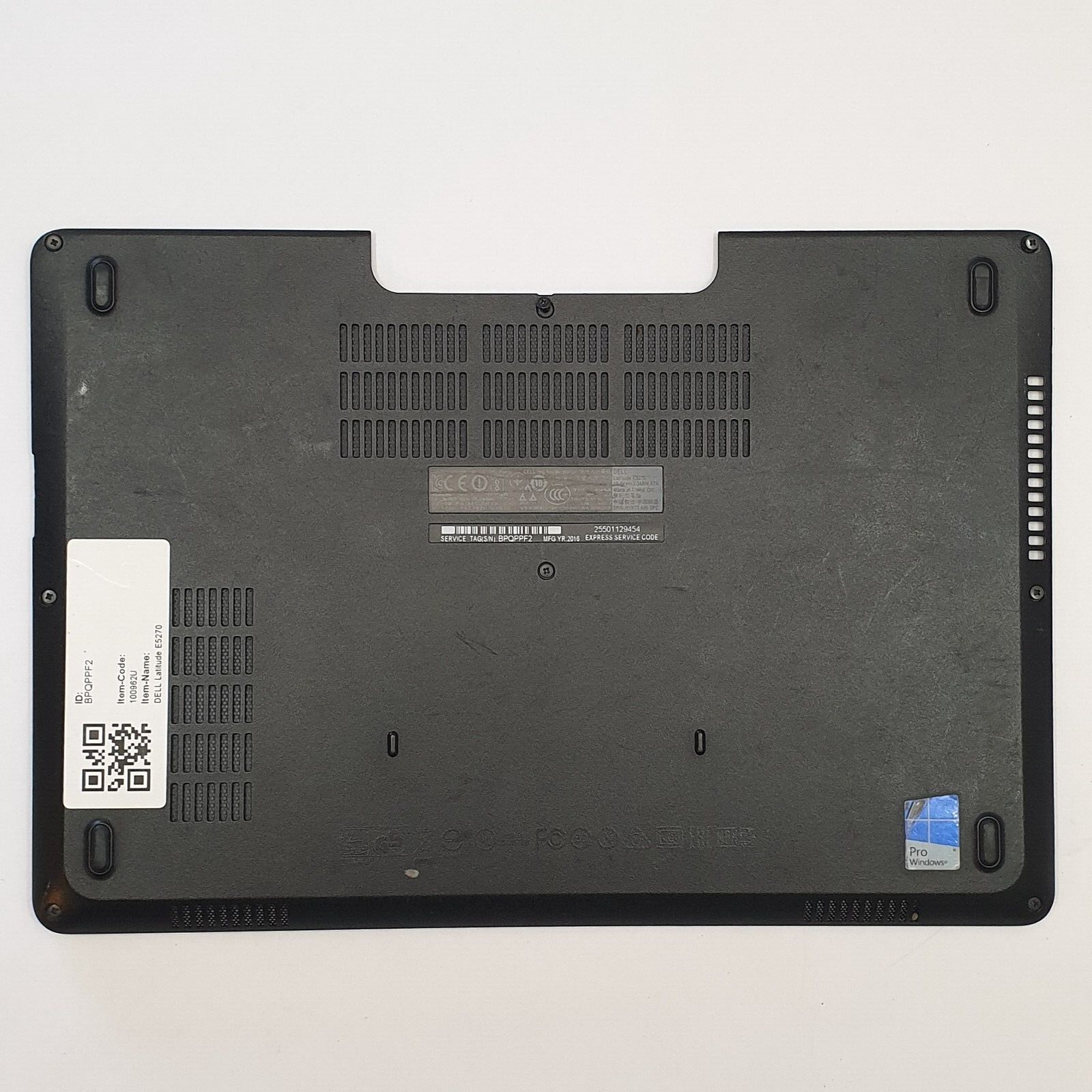 Dell Latitude E5270 Gehäuse Unterschale Unterteil Bottom Base Cover Ersatzteil