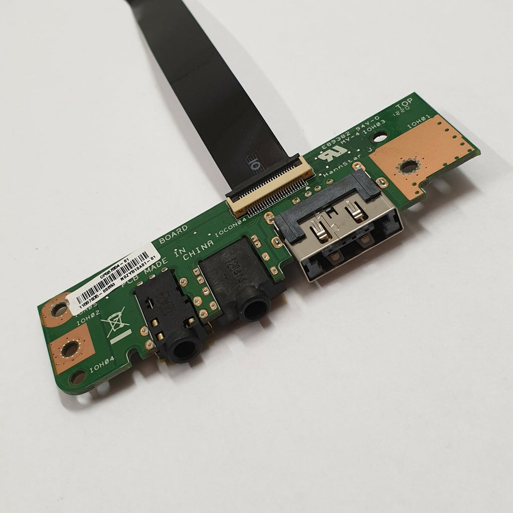 Fujitsu LifeBook NH532 Audio Sound IO Board Sound Platine USB Port