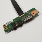 Fujitsu LifeBook NH532 Audio Sound IO Board Sound Platine USB Port