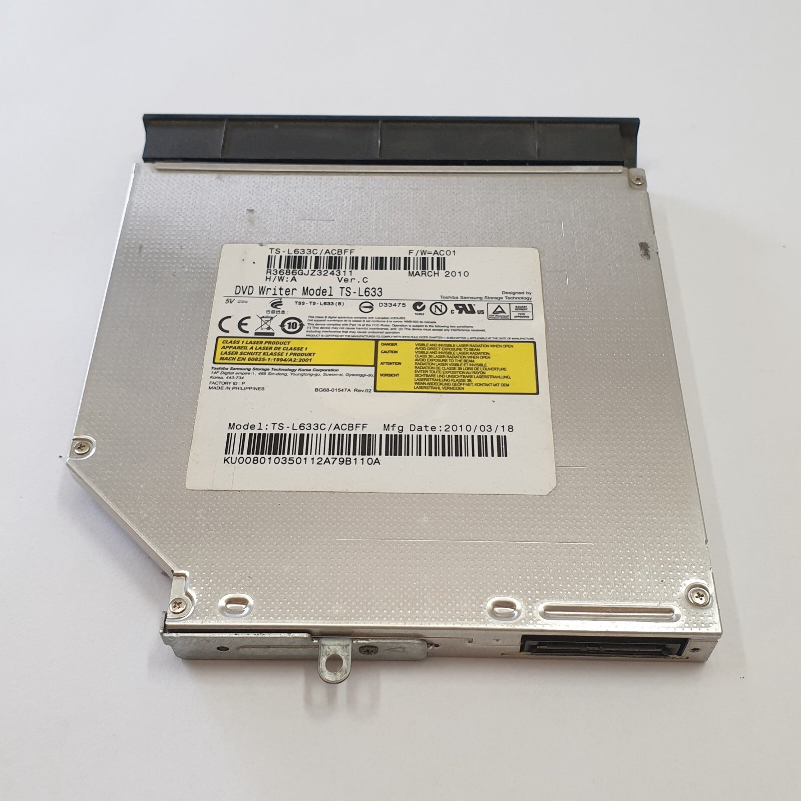 Acer Aspire 7741G DVD Laufwerk Brenner CD DVD RW Writer SATA – Bild 2