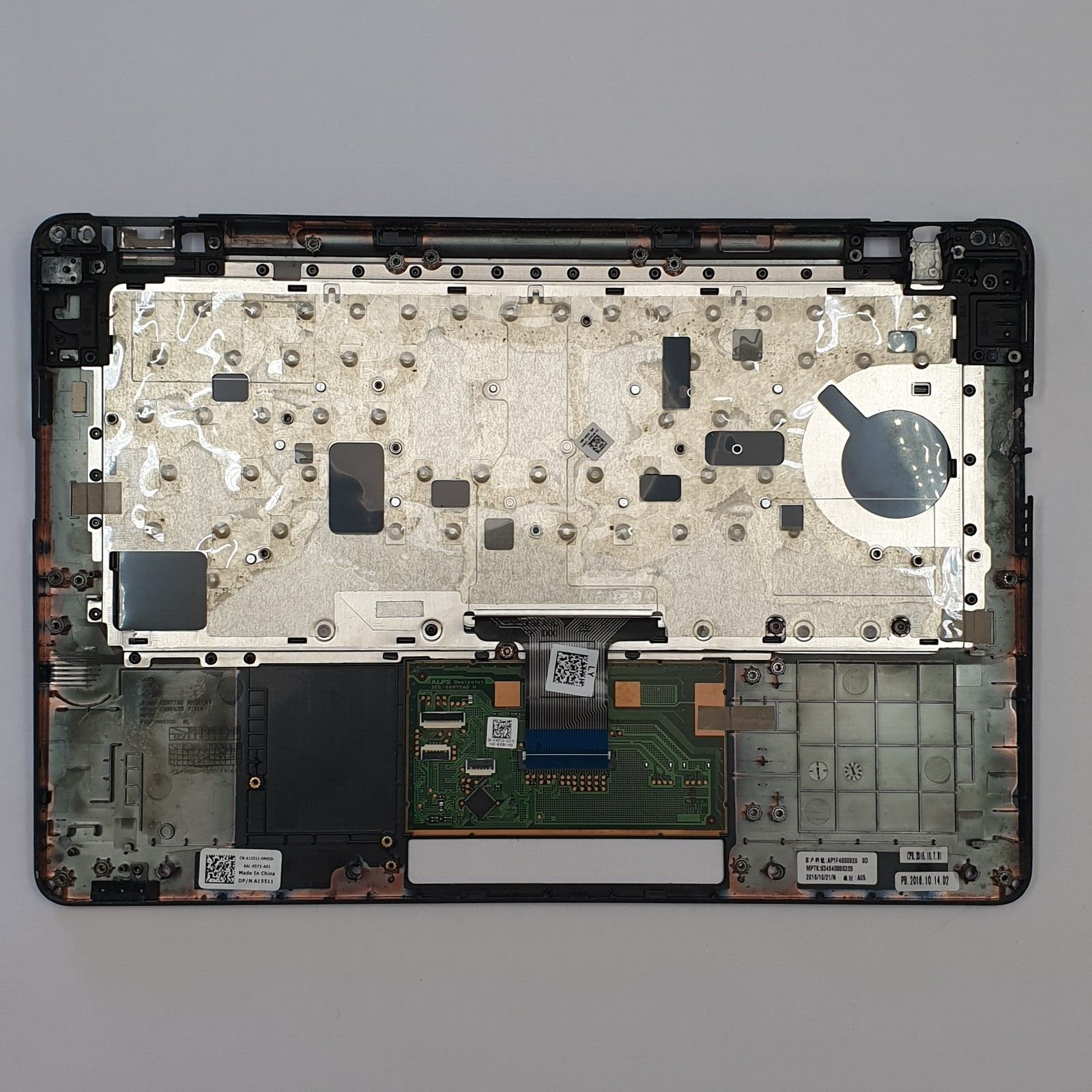 Dell Latitude E5270 Handauflage Tastatur Nordisch QWERTY Keyboard Backlit – Bild 2