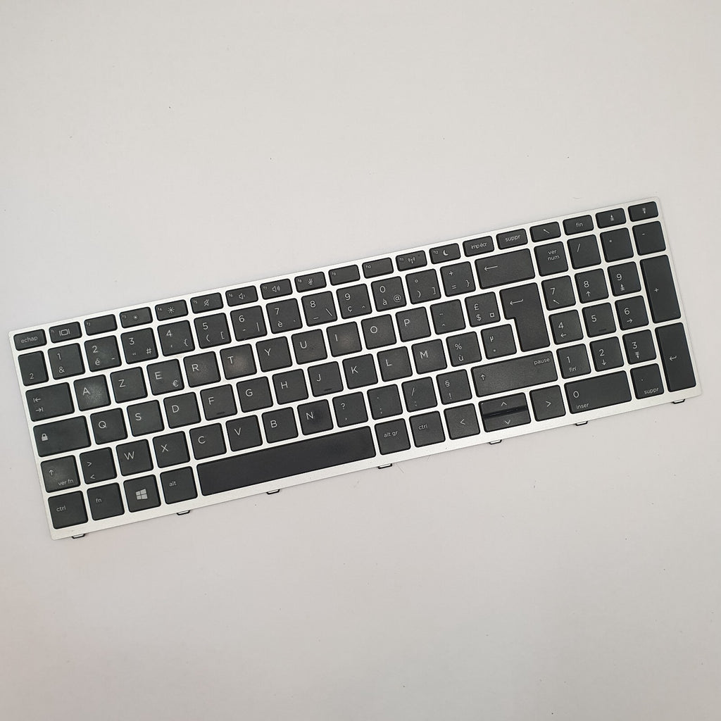 HP Probook 650 G4 Tastatur Französisch AZERTY Keyboard FR Silber