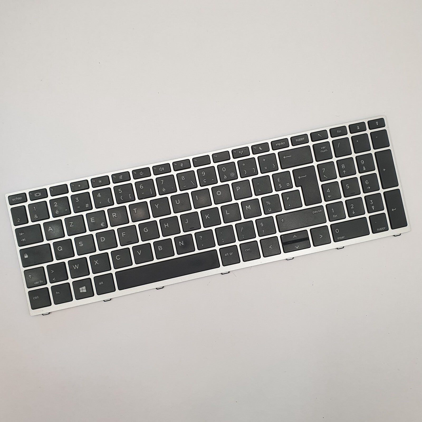 HP Probook 650 G4 Tastatur Französisch AZERTY Keyboard FR Silber