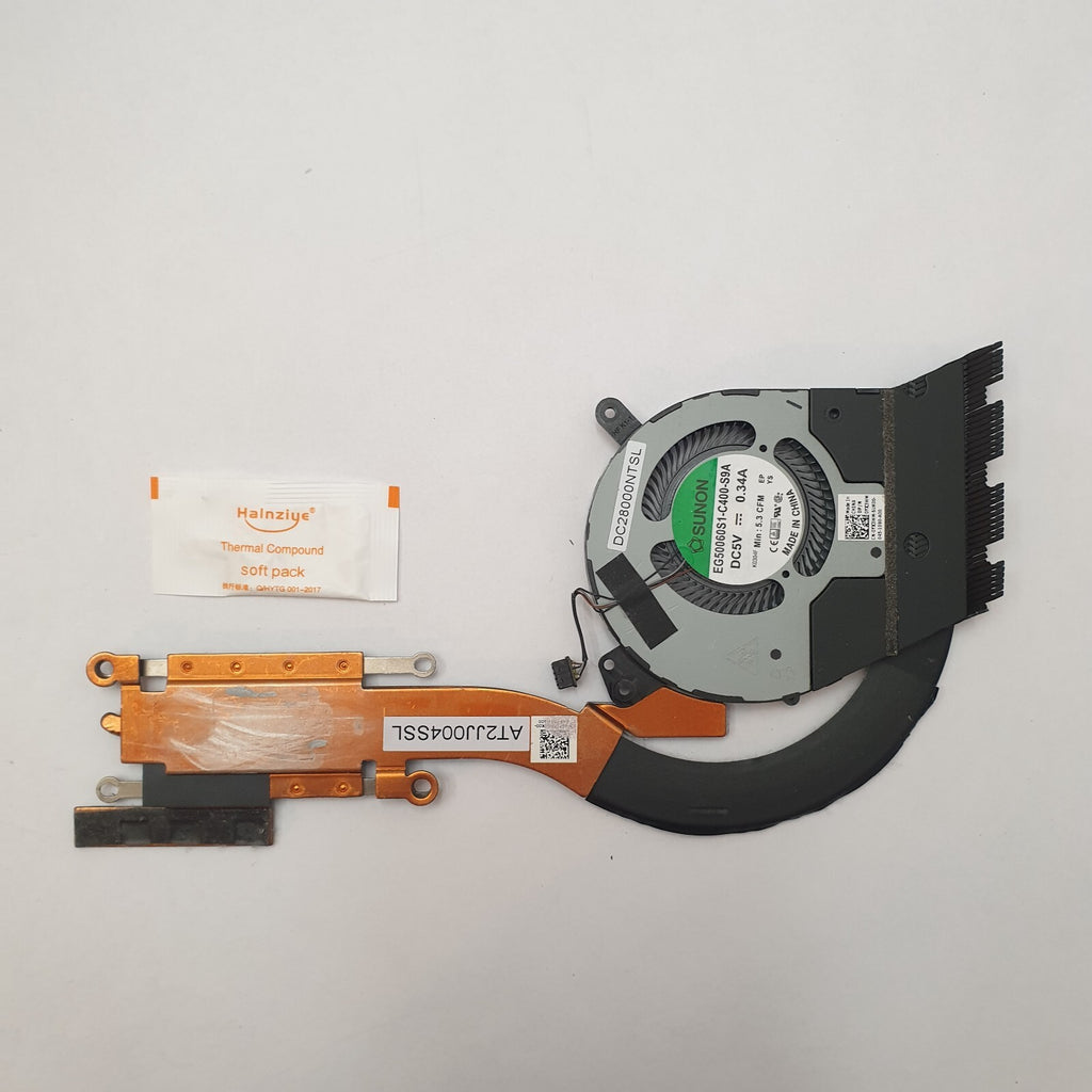 Dell Latitude 5401 CPU Kühler Lüfter Heatsink Fan mit Wärmeleitpaste – Bild 2