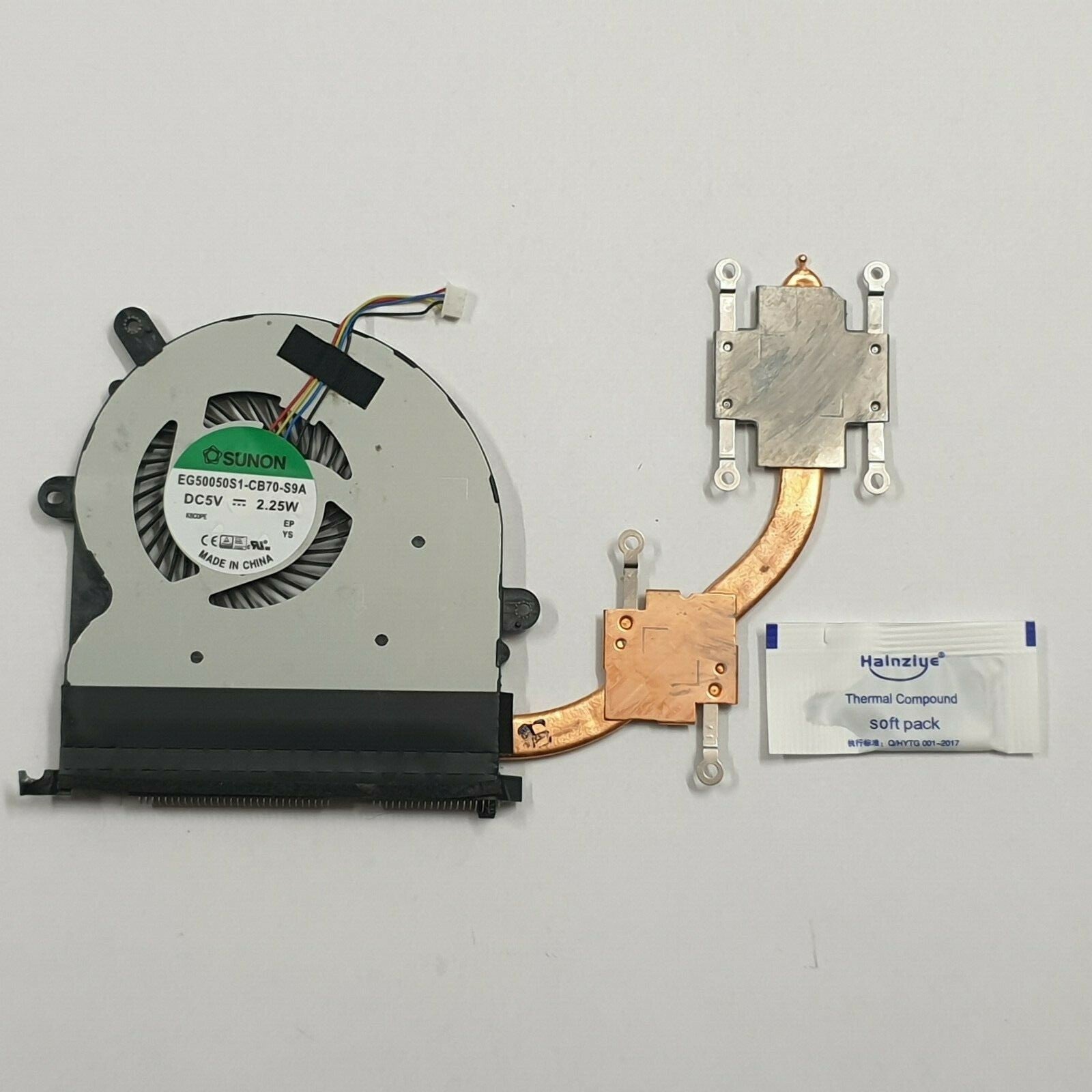 Asus R417B Kühler Lüfter Heatsink Fan Wärmeleitpaste – Bild 2