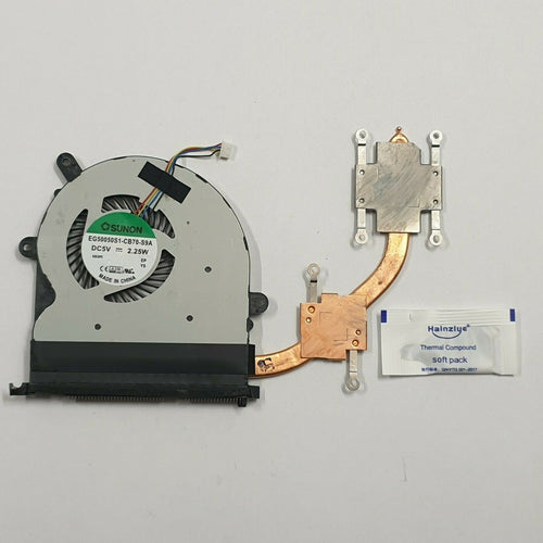 Asus R417B Kühler Lüfter Heatsink Fan Wärmeleitpaste – Bild 2