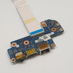 HP Probook 430 G2 Audio Sound I/O Board USB Audio LAN Platine mit Kabel