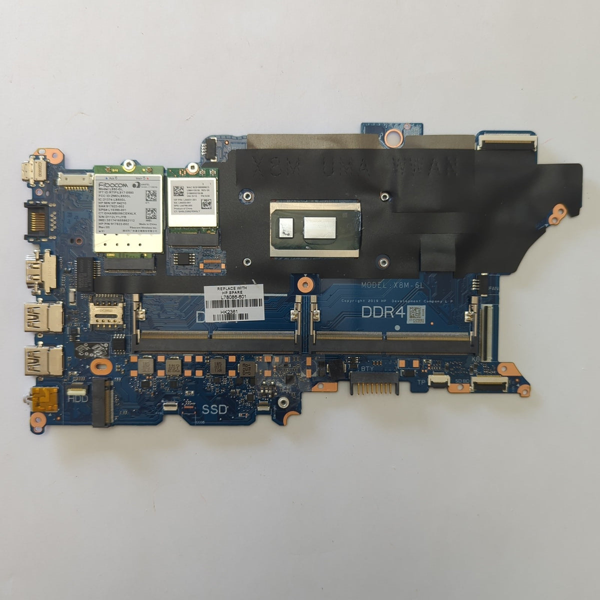 HP ProBook 450 G7 Intel Core i5-10210U Mainboard Motherboard Systemboard