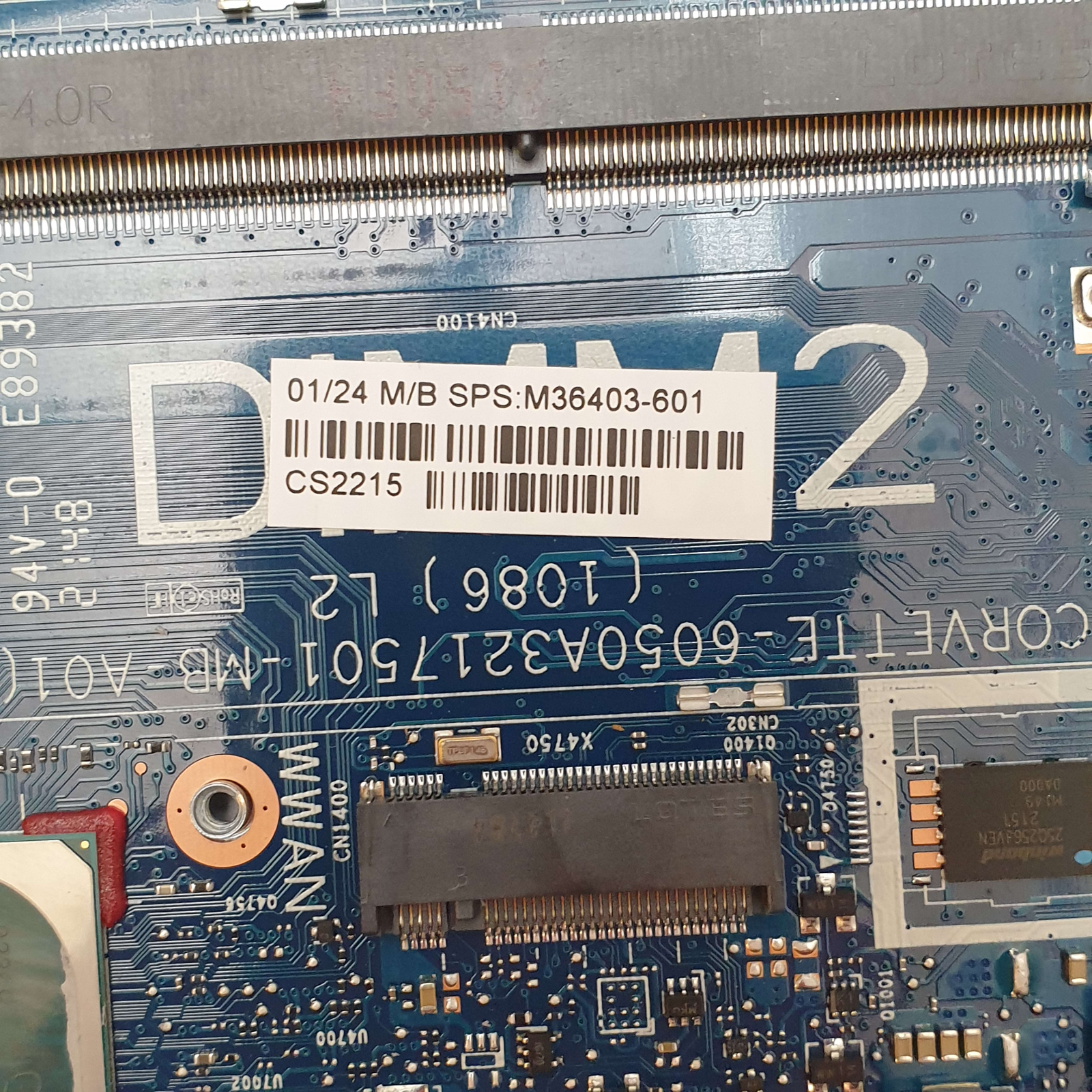 HP EliteBook 830 G8 Mainboard Intel CPU i5-1135G7 Motherboard Board – Bild 3