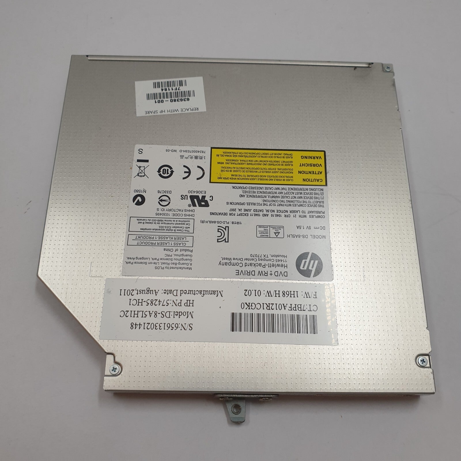 HP Pavilion G6-1000 DVD Laufwerk ohne Brenner CD DVD RW Drive – Bild 2