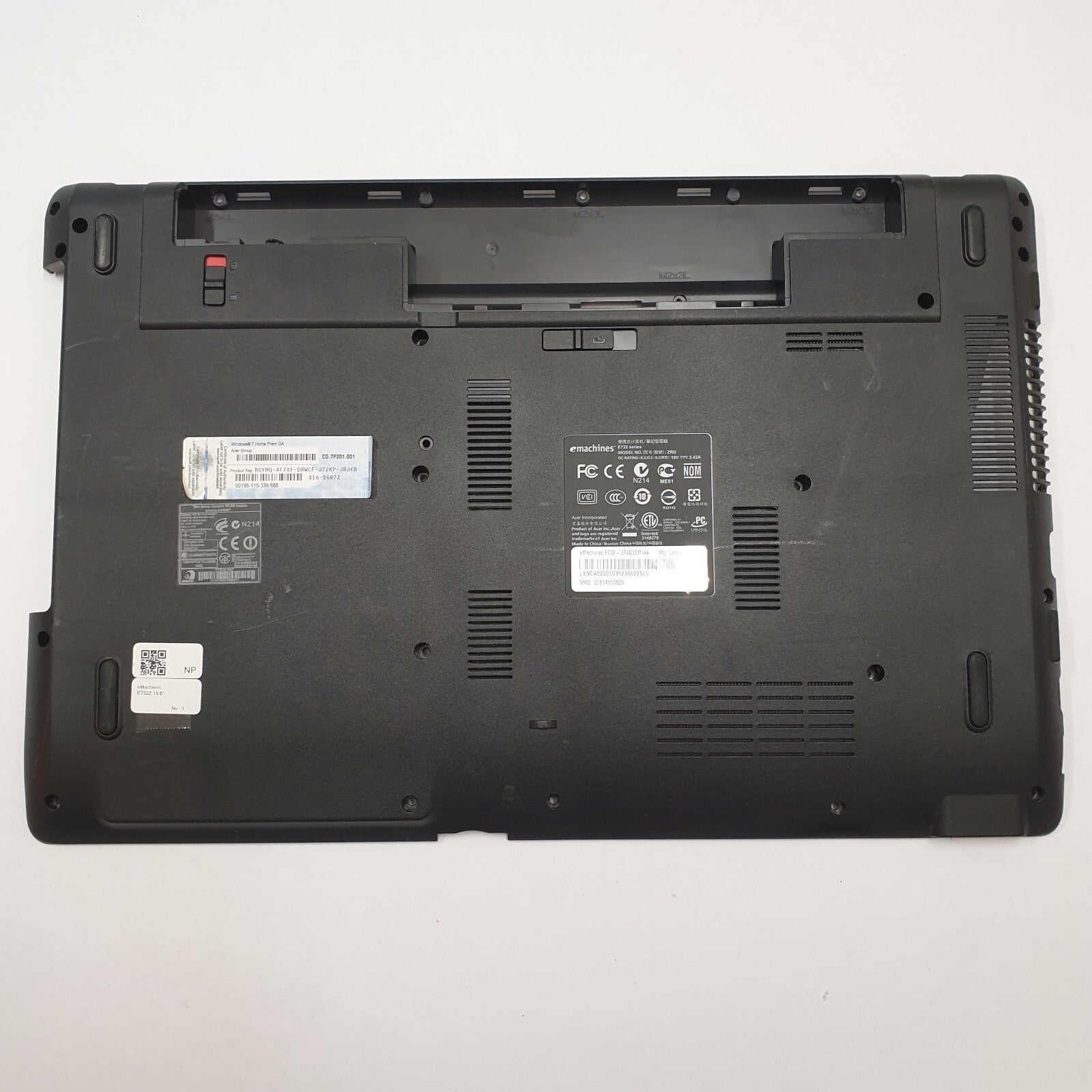 Acer eMachines E732 Gehäuse Unterschale Unterteil Bottom Base Cover Case