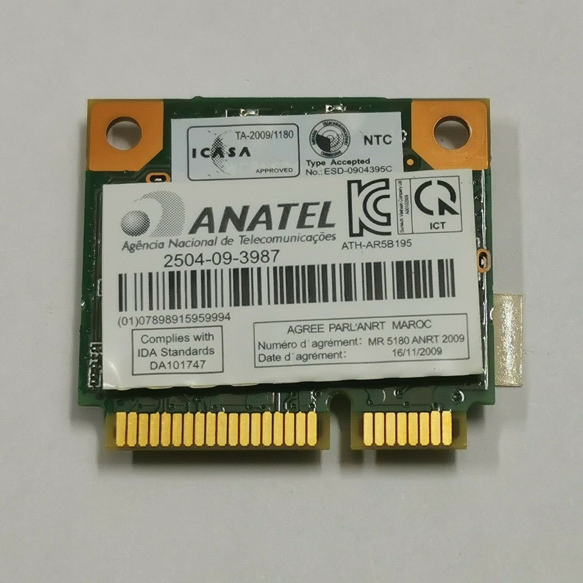 Toshiba Satellite C660-1TK WLAN Karte Wifi Wireless Network Adapter