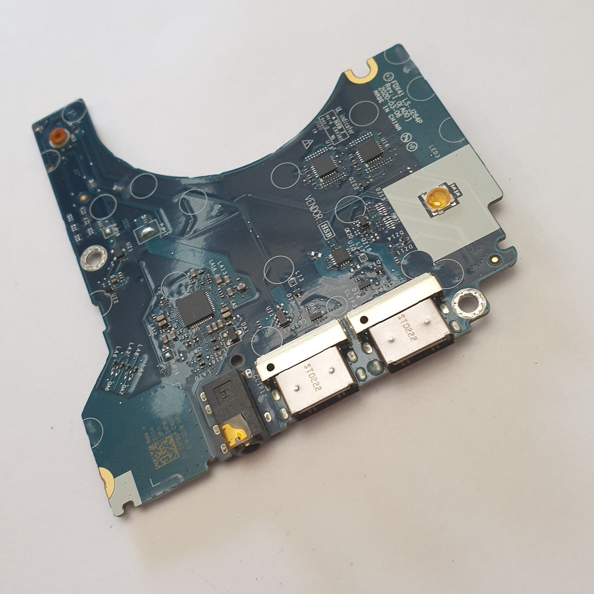 Dell Latitude 7410 I/O Board USB Audio Platine Power Button Board