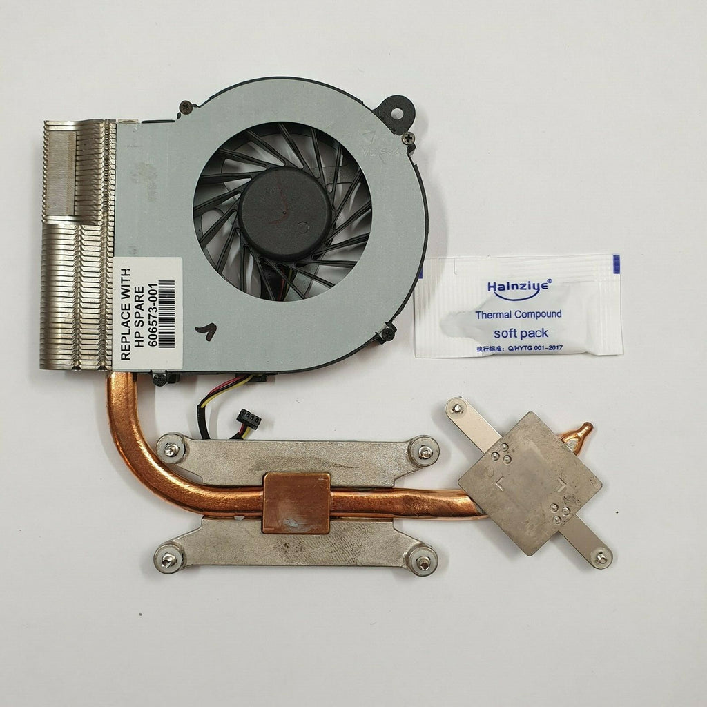 HP Compaq Presario CQ56 Kühler Heatsink Lüfter Fan mit Wärmeleitpaste – Bild 2