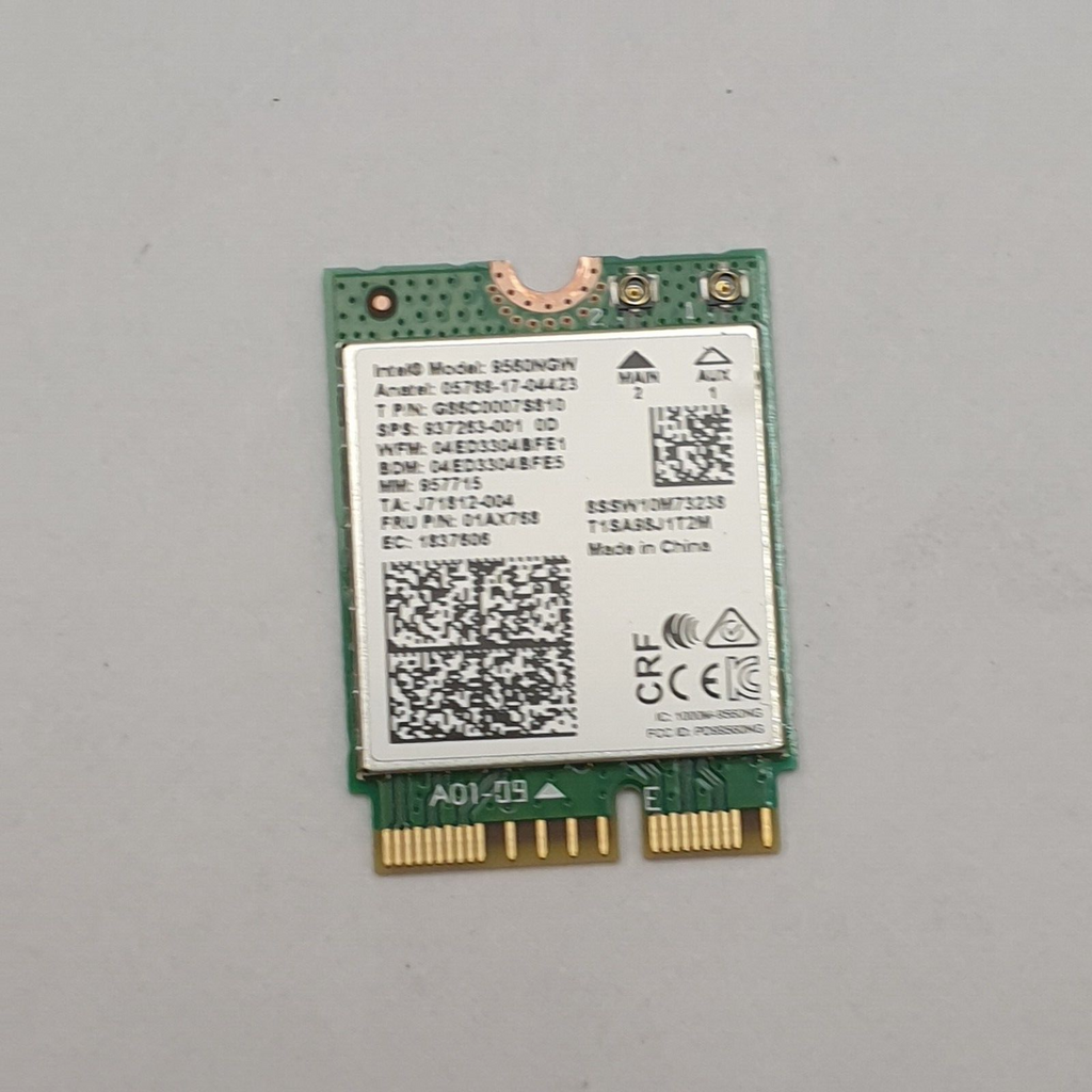 Fujitsu Lifebook E559 WLAN Karte Wifi Intel 9560NGW M2 Wireless Card