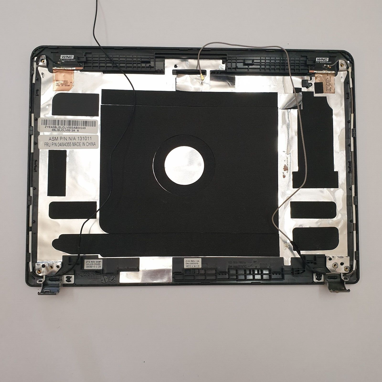 Lenovo ThinkPad Edge E145 Displaygehäuse Gehäuse Deckel Top Lid LCD Cover