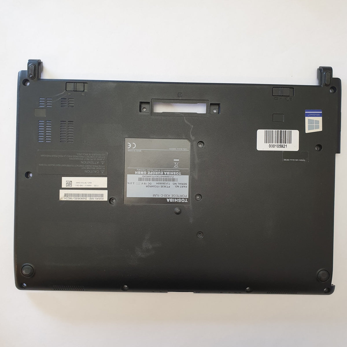 Toshiba Portege A30-C-1UM Gehäuse Unterschale Unterteil Bottom Base Cover Case