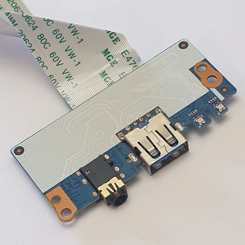 Acer Swift 1 SF114-34 I/O Board USB Audio Anschluss Platine mit Flachbandkabel