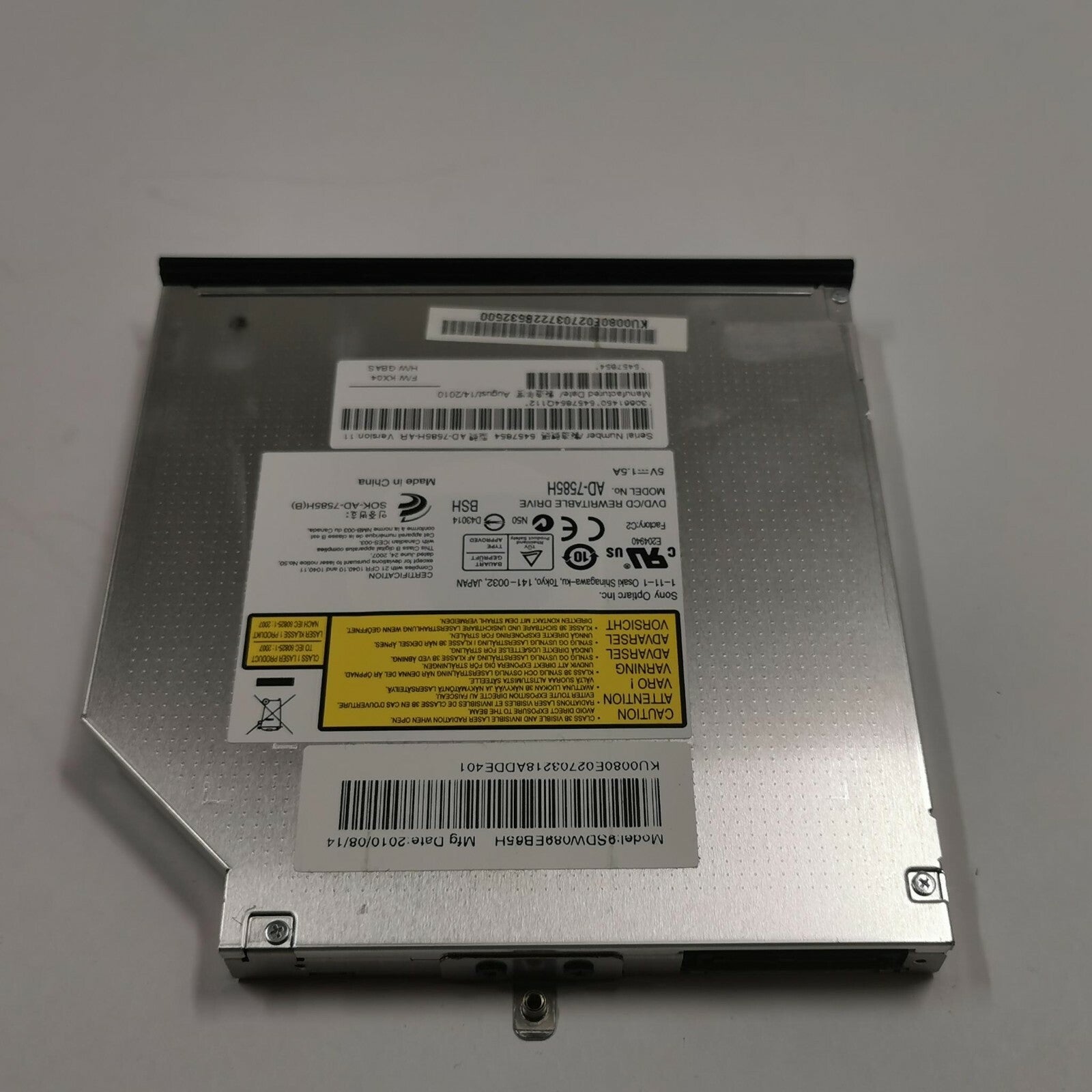 Acer eMachines E728 DVD Laufwerk mit CD RW Brenner Optisches Drive – Bild 2