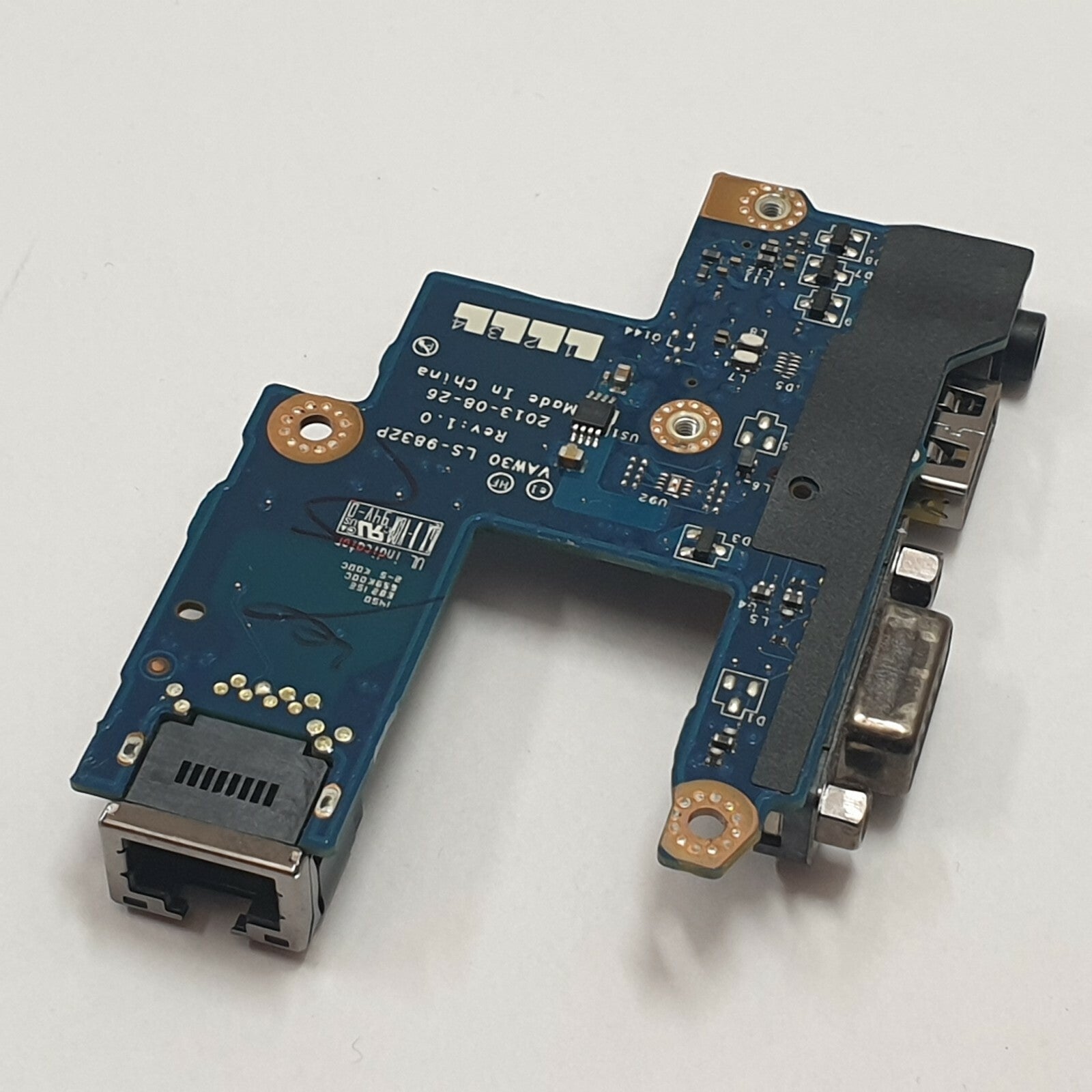 Dell Latitude E5440 USB Audio VGA I/O Board USB Audio VGA LAN Platine Daughter – Bild 2