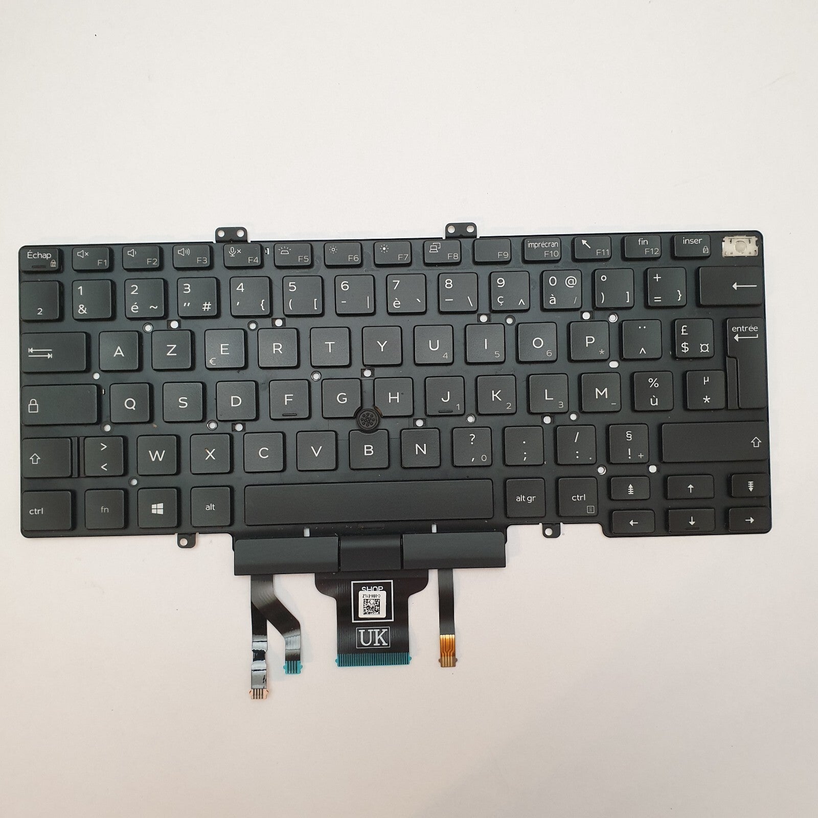 Dell Latitude 5410 Keyboard French AZERTY Clavier francais FRA Tastatur