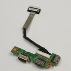 Dell Inspiron N5010 USB VGA IO Board Platine mit Kabel