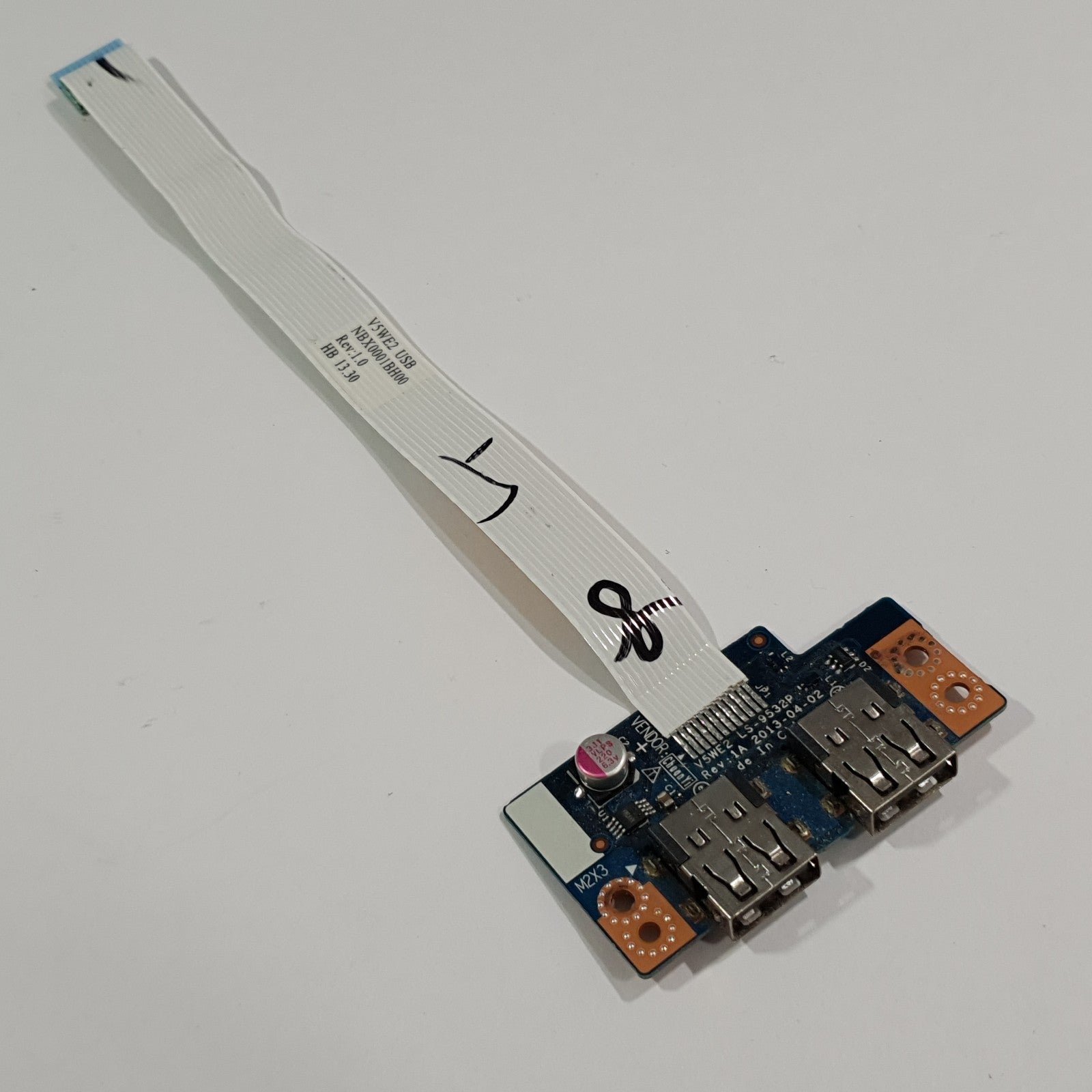 Acer Aspire E1-572P USB Board mit Kabel LS-9532P USB Platine – Bild 2