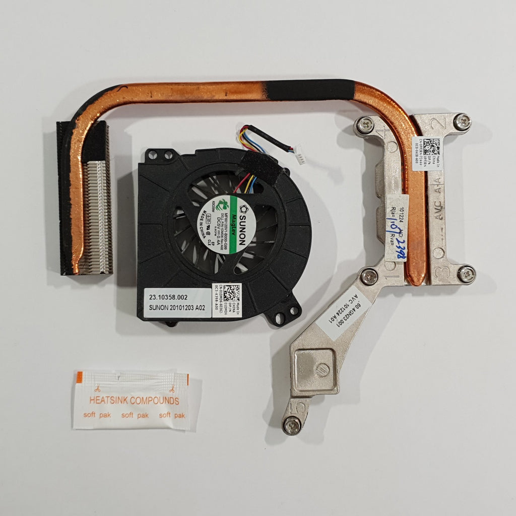 Dell Latitude E5510 Kühler Lüfter Heatsink Fan mit Wärmeleitpaste
