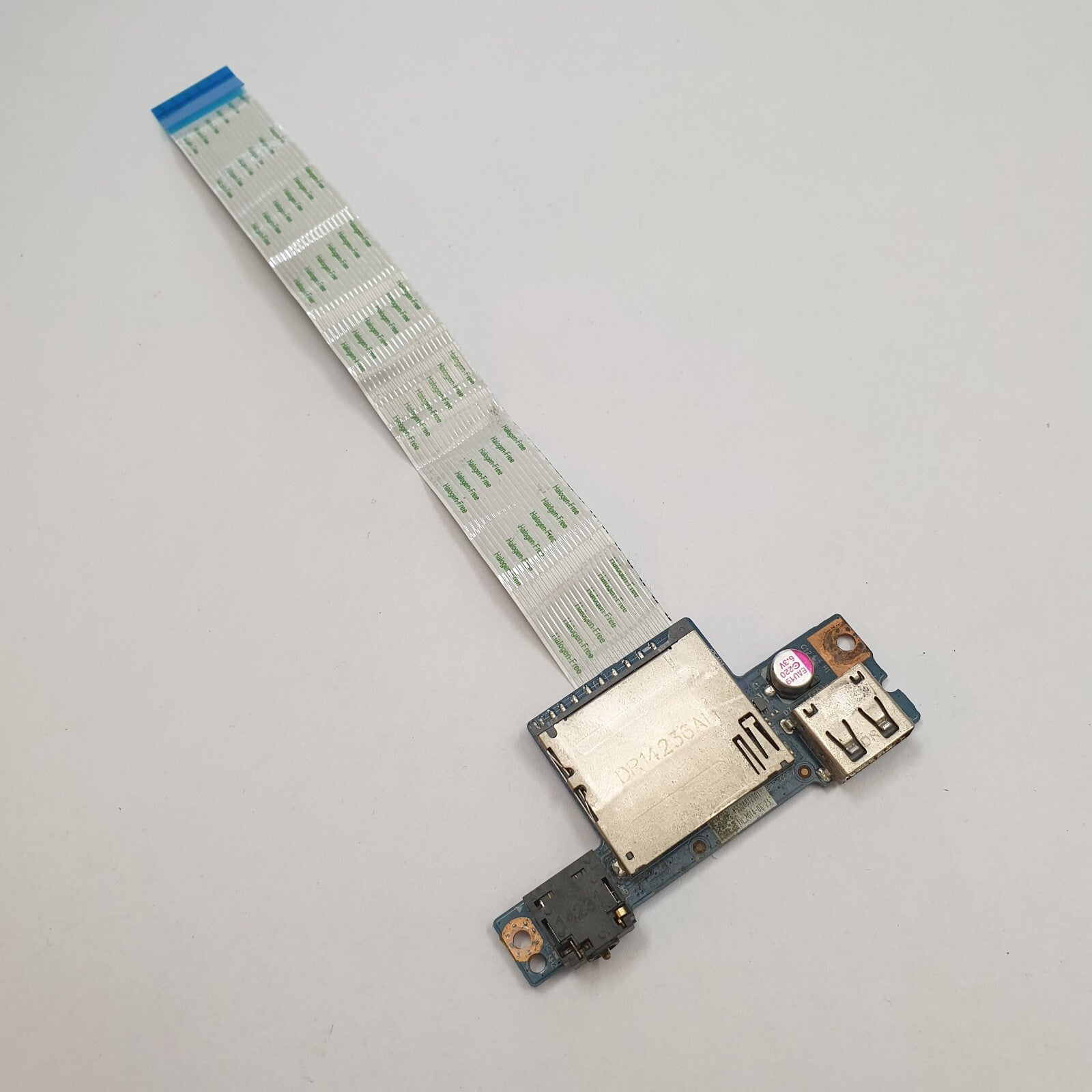 Lenovo G50-70 Audio Sound USB Card Reader Board mit Flachbandkabel – Bild 2