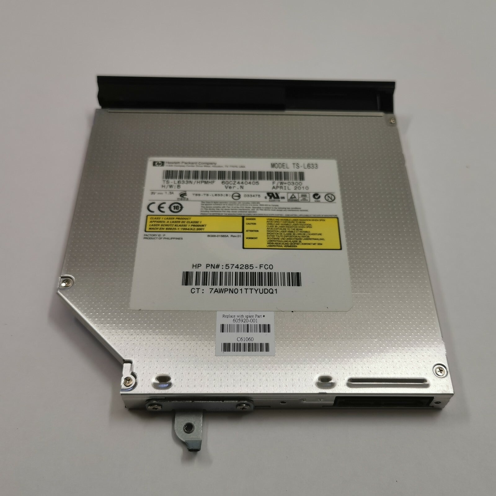 HP Compaq Presario CQ62 DVD Laufwerk CD Brenner DVD RW Drive – Bild 2