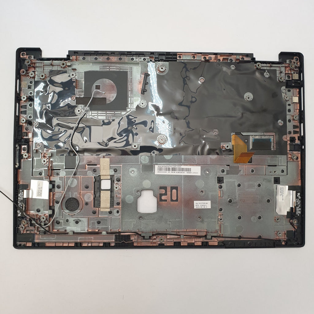 Lenovo Thinkpad L13 G1 Gen 1 Handauflage Tastatur DE QWERTZ Palmrest Backlit – Bild 2
