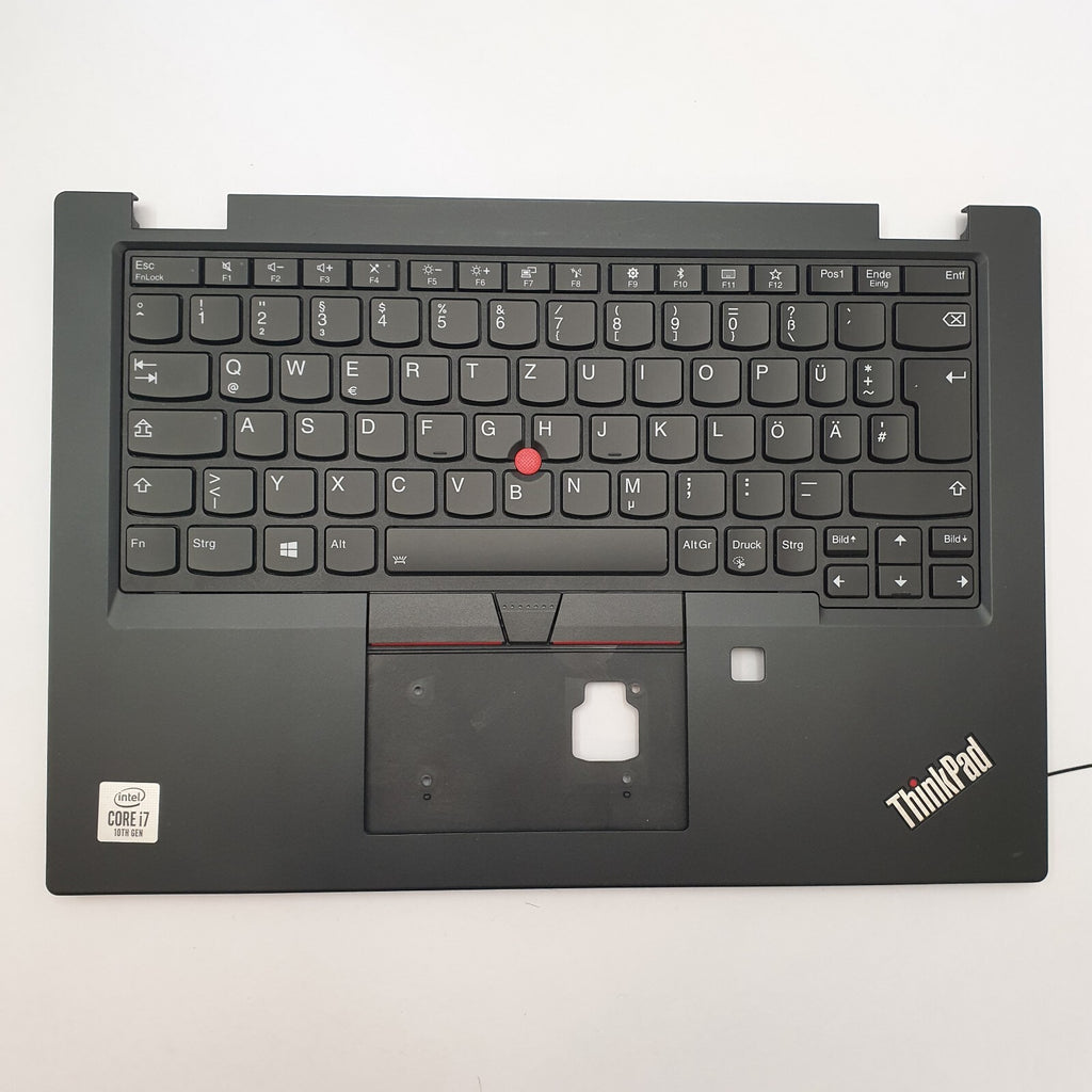 Lenovo Thinkpad L13 G1 Gen 1 Handauflage Tastatur DE QWERTZ Palmrest Backlit