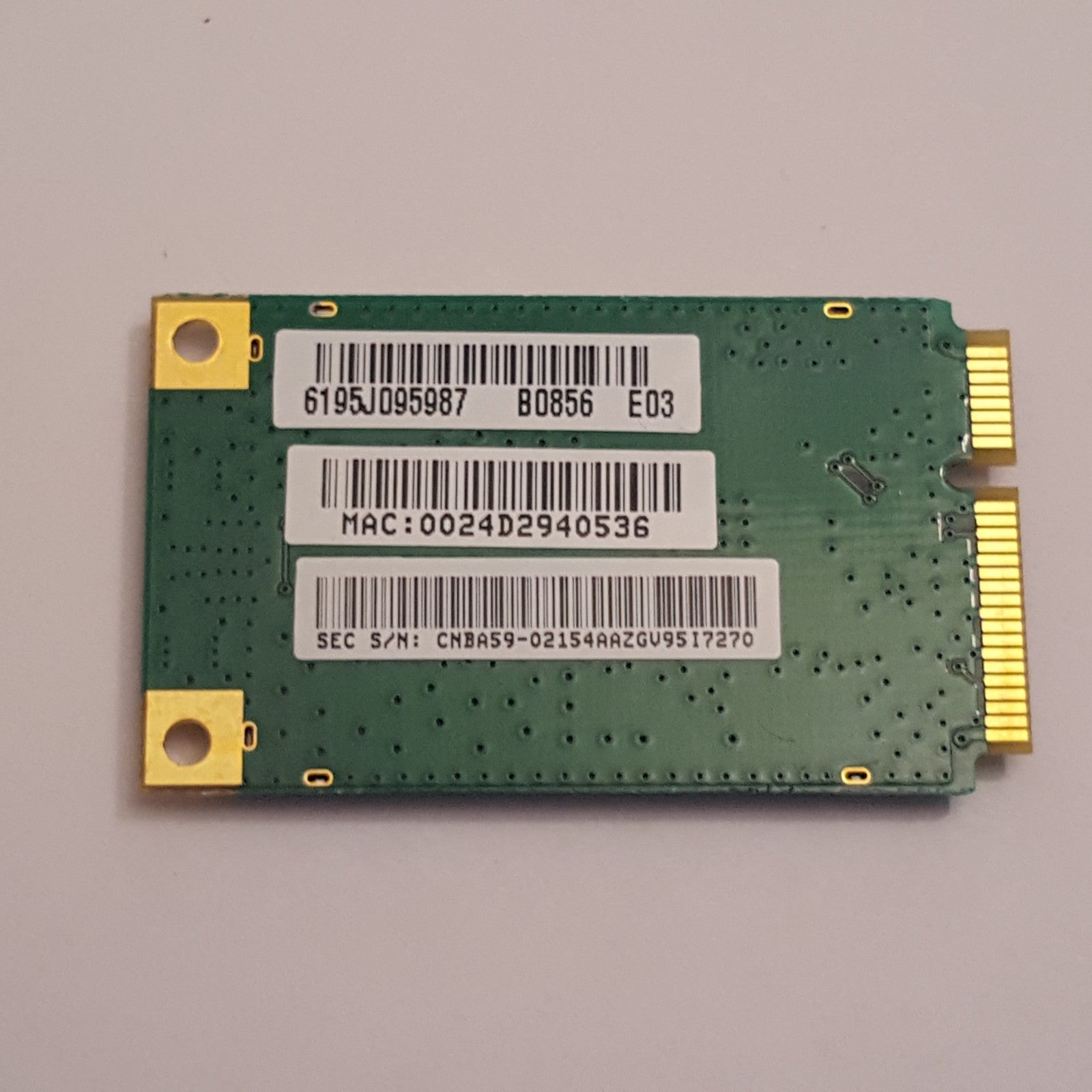 Samsung R520 NP-R520 WLAN Karte WIFI Wireless LAN Card AR5BXB63 – Bild 2