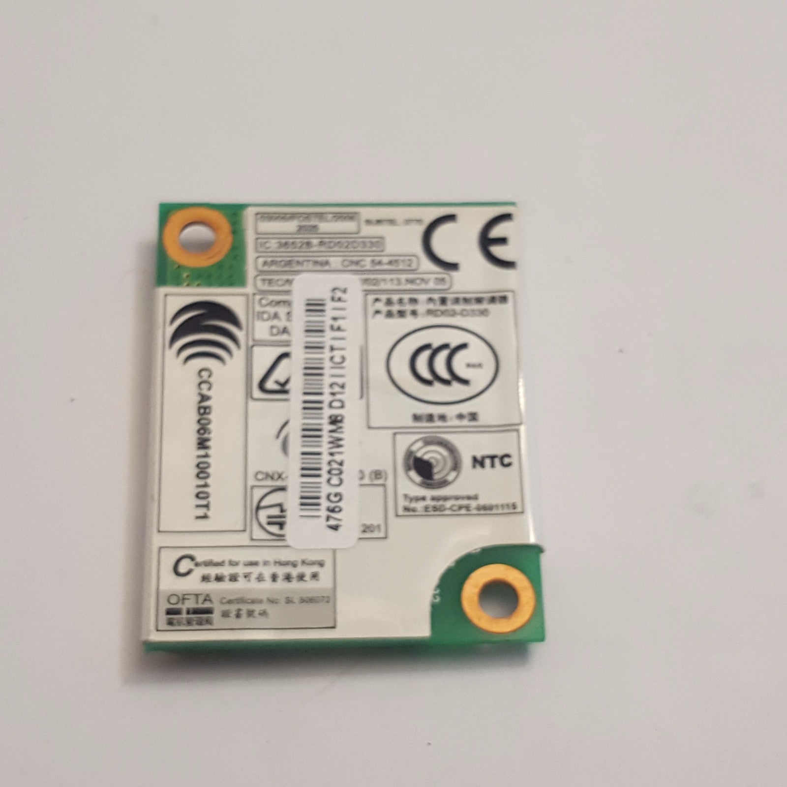 Acer Aspire 5542G Modem Board RD02-D330 Ersatzteil