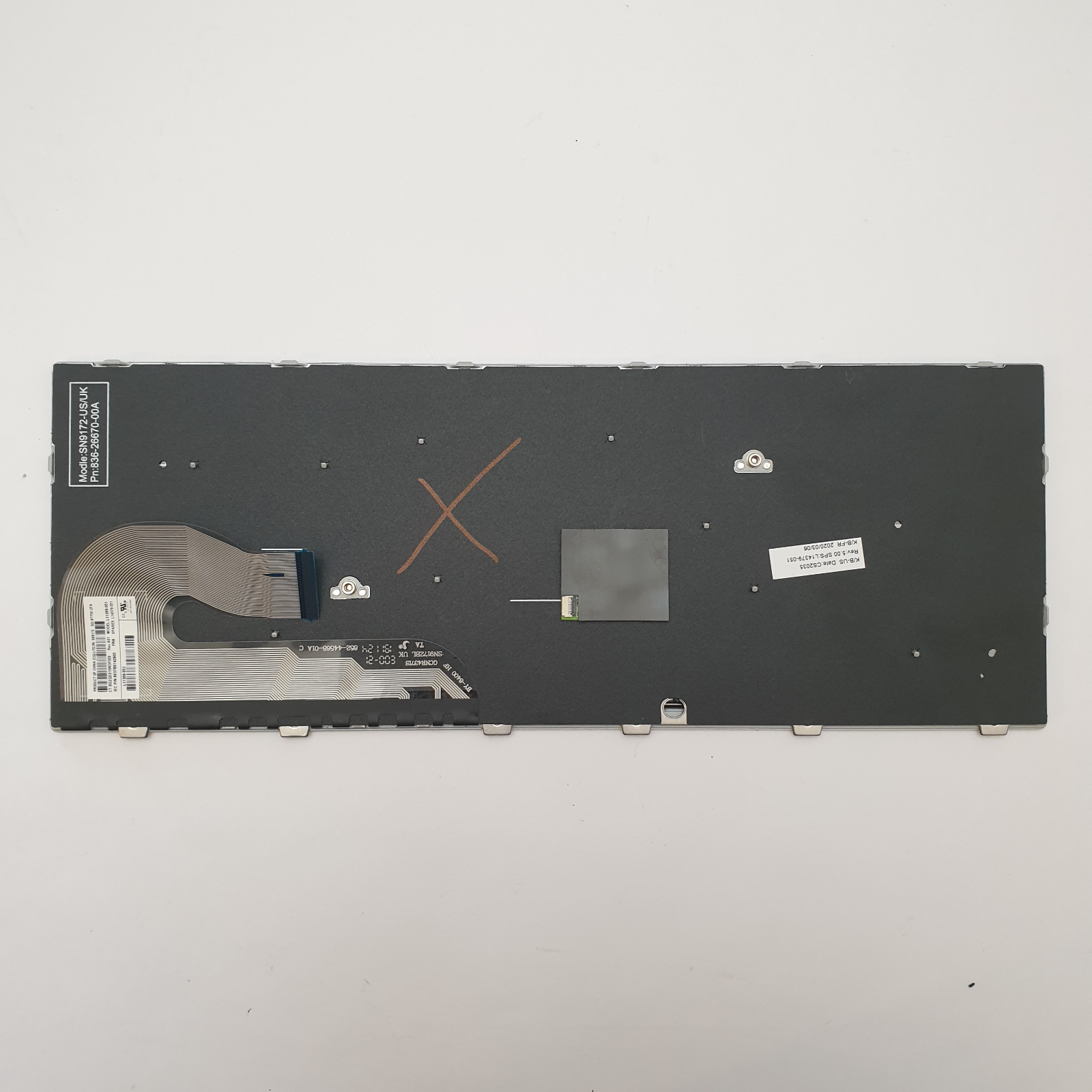 HP EliteBook 840 G6 Tastatur Französisch AZERTY Keyboard FR – Bild 2