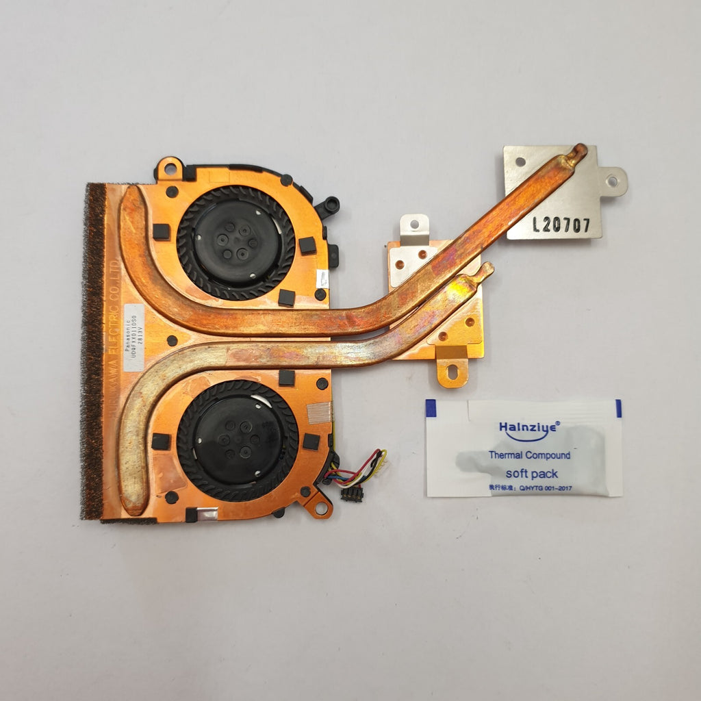 Sony Vaio SVZ131A2LM Kühler Lüfter Heatsink Fan Dual Fan Wärmeleitpaste