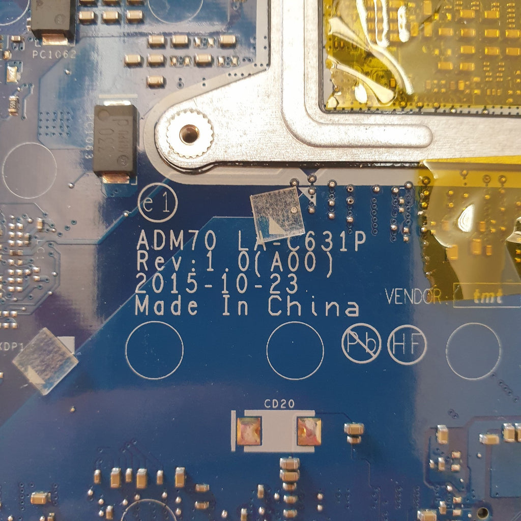 Dell Latitude E5470 Intel Core i5 Mainboard Motherboard System Board Platine