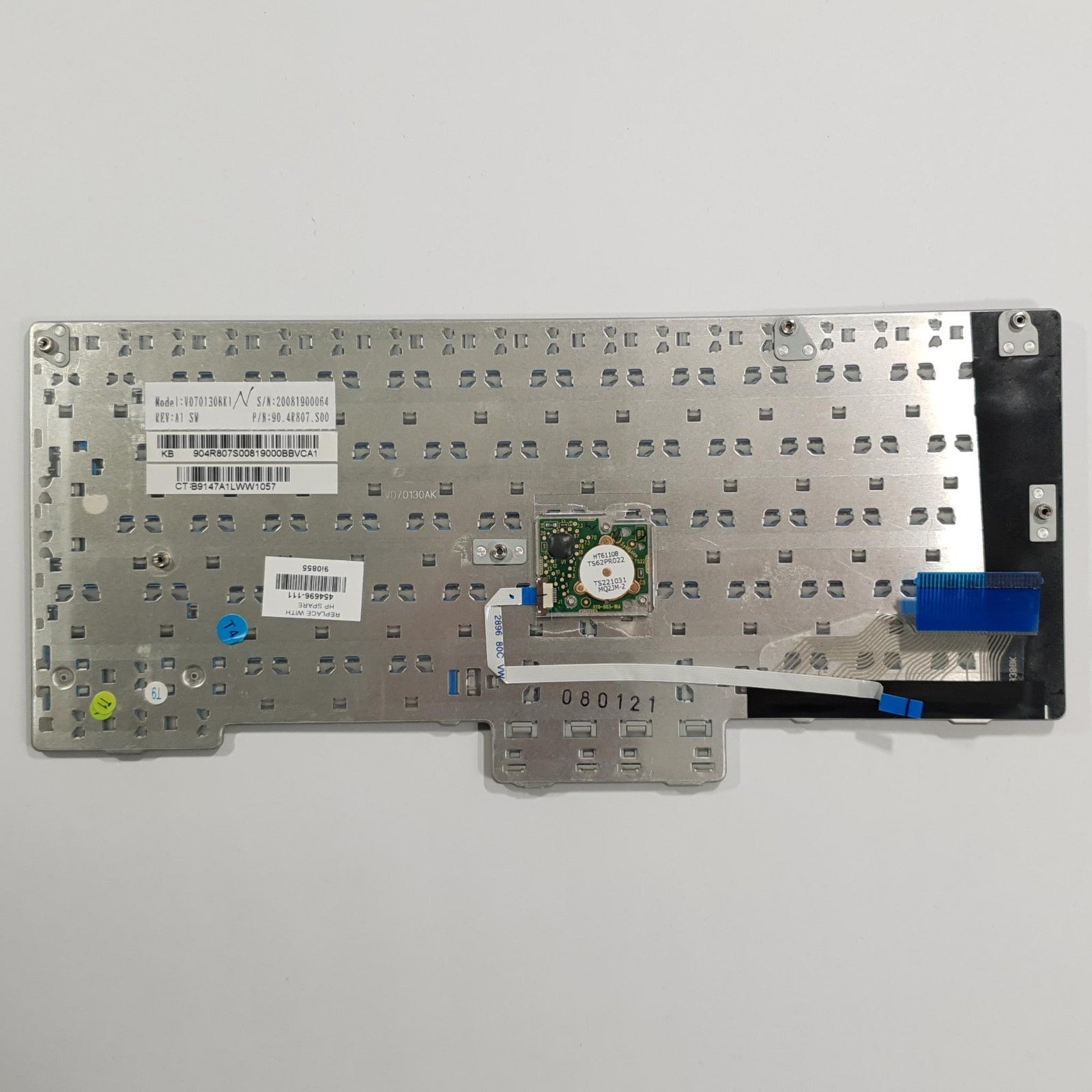 HP Compaq 2710p Tastatur Keyboard Französisch AZERTY – Bild 2